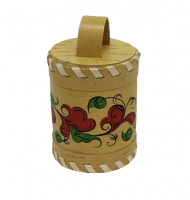 Туес с росписью народов севера (8 см)