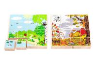 Деревянный пазл "Времена года. Лето/Осень"