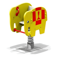 Качалка на пружине "Слоненок"