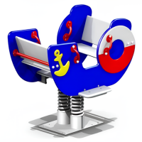 Качалка на пружине 2-х местная "Кораблик"