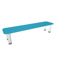 Скамейка на металлических ножках (1100х250х220 мм), МДФ