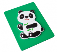 Деревянный пазл-вкладыш "Панда"