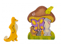 Конструктор-пазл "Под грибом"