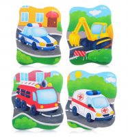 Мягкий пазл "Полезные машины"