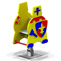 Качалка на пружине "Рыцарь"