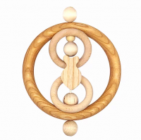 Погремушка "Рыбка" эко