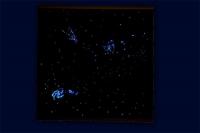 Фиброоптический настенный ковер "Галактика" (150х150 см)